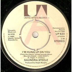 Saundra Steele I'm Hung Up On You USED VINYL 7INCH 45 RPM SINGLE PROMO