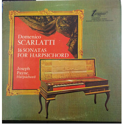 Domenico Scarlatti / Joseph Payne 16 Sonatas For Harpsichord Vinyl LP USED