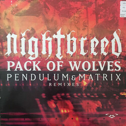 Nightbreed (3) Pack Of Wolves (Pendulum & Matrix Remixes) USED VINYL 12INCH 45 RPM STEREO