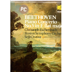 Ludwig Van Beethoven / Christoph Eschenbach / Boston Symphony Orchestra / Seiji Ozawa Klavierkonzert Nr.5 Es-dur Op. 73 Vinyl LP USED
