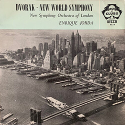Antonín Dvořák / The New Symphony Orchestra Of London / Enrique Jordá New World Symphony Vinyl LP USED