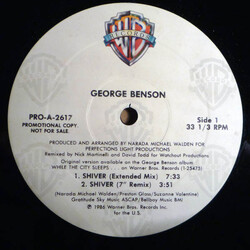 George Benson Shiver USED VINYL 12INCH 33 S RPM PROMO