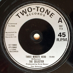 The Selecter Three Minute Hero  VINYL 7" USED