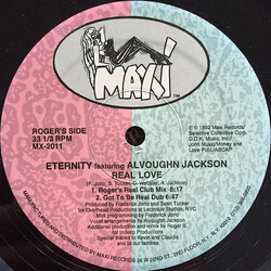 Eternity (5) / Alvaughn Jackson Real Love VINYL 12" USED