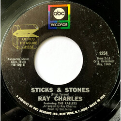Ray Charles / Raelets Sticks & Stones / Born To Lose Vinyl 7" USED