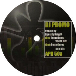 Aphrodite / Beverley Knight Sometimes USED VINYL 12INCH PROMO