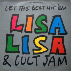 Lisa Lisa & Cult Jam Let The Beat Hit 'Em USED VINYL 12INCH 45 RPM