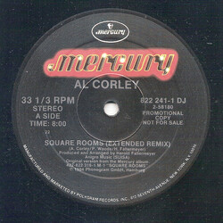 Al Corley Square Rooms USED VINYL 12INCH PROMO