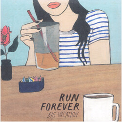 Run, Forever Big Vacation USED VINYL 7INCH 45 RPM LIMITED EDITION
