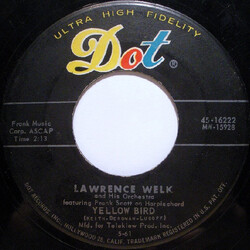 Lawrence Welk And His Orchestra / Lawrence Welk And His Orchestra Yellow Bird / Cruising Down The River USED VINYL 7INCH 45 RPM