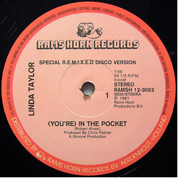 Linda Taylor (You're) In The Pocket VINYL 12" USED