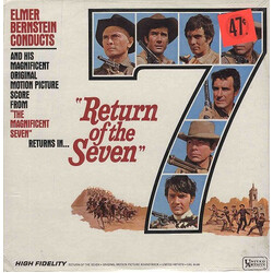 Elmer Bernstein Return Of The Seven (Original Movie Soundtrack) Vinyl LP USED