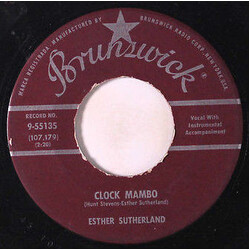 Esther Sutherland Clock Mambo USED VINYL 7INCH 45 RPM SINGLE