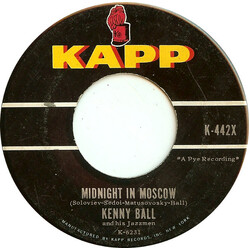Kenny Ball And His Jazzmen Midnight In Moscow / American Patrol USED VINYL 7INCH 45 RPM SINGLE