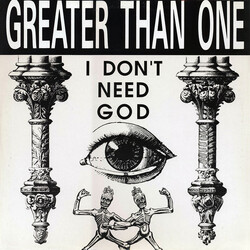 Greater Than One I Don't Need God USED VINYL 12INCH 45 RPM