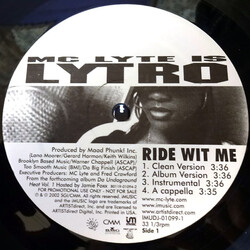 MC Lyte / Lytro Ride Wit Me/God Said Lyte Vinyl USED