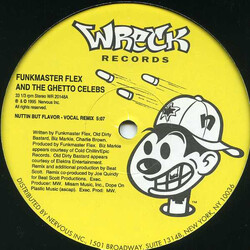 Funkmaster Flex & The Ghetto Celebs Nuttin But Flavor (Remix) USED VINYL 12INCH 33 S RPM