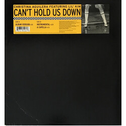 Christina Aguilera / Lil' Kim Can't Hold Us Down VINYL 12" USED