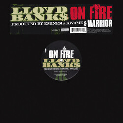 Lloyd Banks On Fire / Warrior USED VINYL 12INCH 33 S RPM