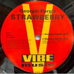 Georgie Porgie Strawberry VINYL 12" USED