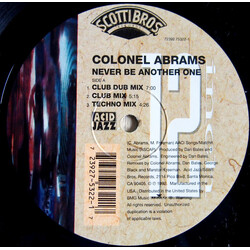 Colonel Abrams Never Be Another One VINYL 12" USED