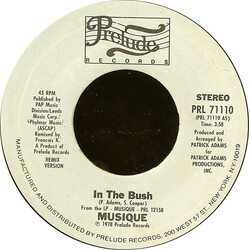 Musique In The Bush VINYL 7" USED