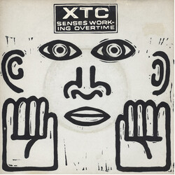 XTC Senses Working Overtime VINYL 7" USED