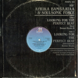 Afrika Bambaataa & Soulsonic Force Looking For The Perfect Beat VINYL 12" USED