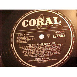 Jackie Wilson You Ain't Heard Nothin' Yet Vinyl LP USED