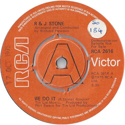 R & J Stone We Do It USED VINYL 7INCH 45 RPM SINGLE PROMO