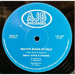 Ben E. Stick / Zagada Whiter Shade Of Pale // White Christmas / I Saw Mummy Kissing Santa Claus USED VINYL 12INCH