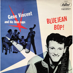 Gene Vincent & His Blue Caps Bluejean Bop Vinyl LP USED