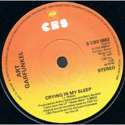 Art Garfunkel Crying In My Sleep USED VINYL 7INCH 45 RPM
