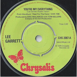 Lee Garrett You're My Everything USED VINYL 7INCH SINGLE
