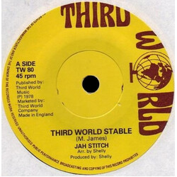 Jah Stitch Third World Stable USED VINYL 7INCH