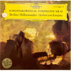 Dmitri Shostakovich / Berliner Philharmoniker / Herbert von Karajan Symphonie Nr. 10 Vinyl LP USED