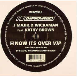 J Majik & Wickaman / Kathy Brown Now Its Over (VIP) / Raging Bull USED VINYL 12INCH 45 RPM