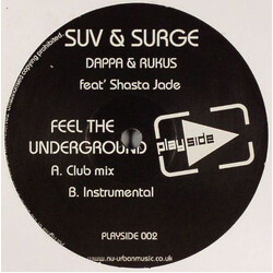 Dappa / Rukkus Feel The Underground (Suv & Surge Remixes) VINYL 12" USED