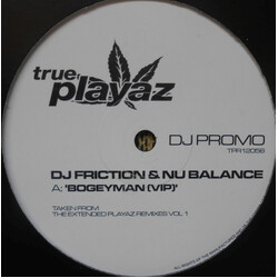 DJ Friction & Nu Balance / Hive Extended Playaz Remixes Volume 1 USED VINYL 12INCH PROMO