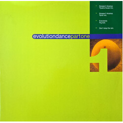 Evolution Evolutiondance Partone USED VINYL 12INCH 33 S RPM