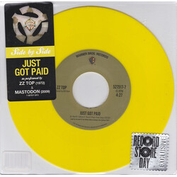 ZZ Top / Mastodon Just Got Paid USED VINYL 7INCH 45 RPM RECORD STORE DAY SINGLE LIMITED EDITION