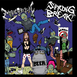 Zombie Ritual / Spring Break! Split EP USED VINYL 7INCH