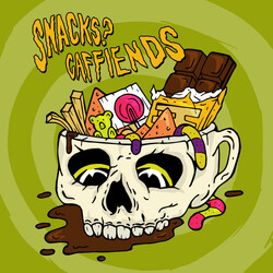 Snacks? / Caffiends Split USED VINYL 7INCH LIMITED EDITION