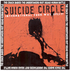 Various Suicide Circle USED VINYL 7INCH 45 RPM COMPILATION