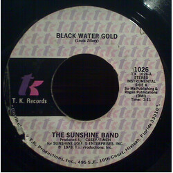 The Sunshine Band Black Water Gold USED VINYL 7INCH 45 RPM