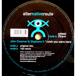 John Creamer & Stephane K I Wish You Were Here VINYL 12" USED