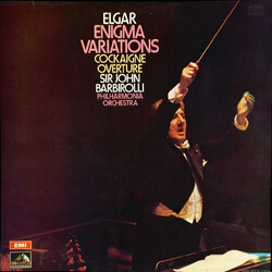 Sir Edward Elgar / Sir John Barbirolli / Philharmonia Orchestra Enigma Variations / Cockaigne Overture Vinyl LP USED