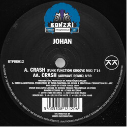 Johan Crash VINYL 12" USED