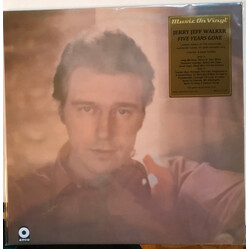 Jerry Jeff Walker Five Years Gone Vinyl LP USED