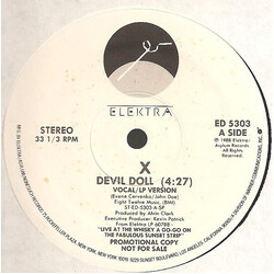 X (5) Devil Doll USED VINYL 12INCH PROMO 33 S RPM